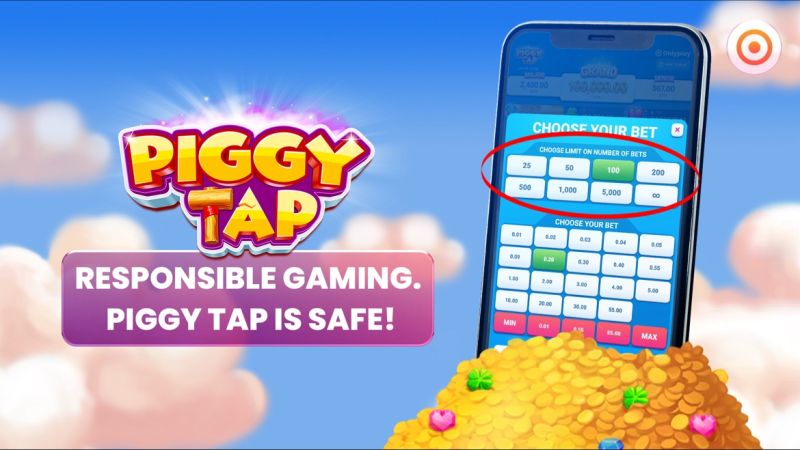 Take advantage of Treasures with Piggy Tap at Bitcasino
